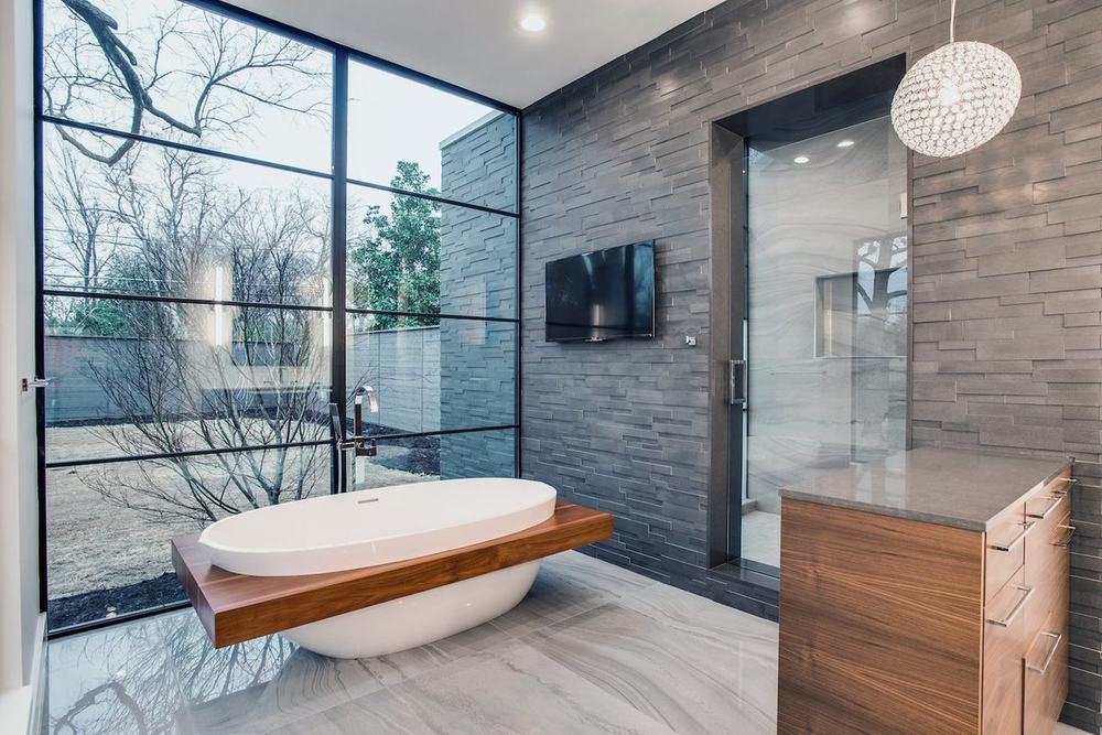 Stone and brick veneer