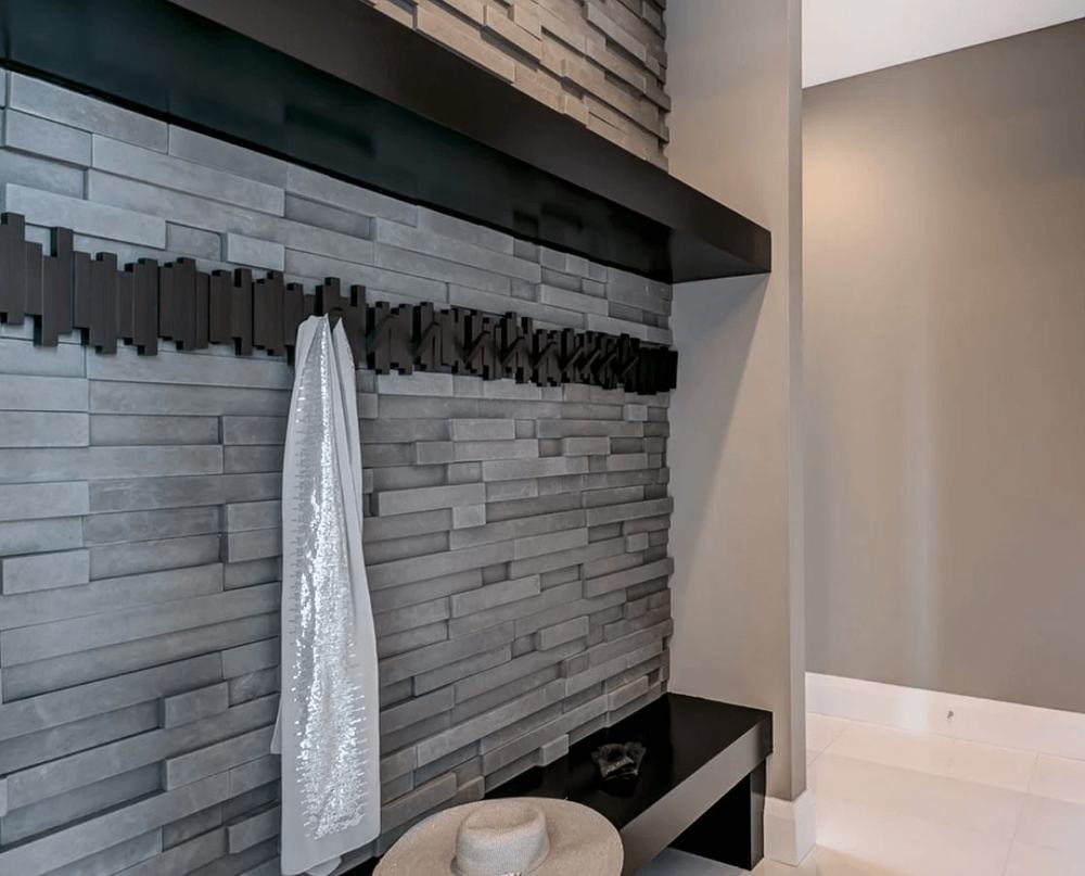 Stone and brick veneer
