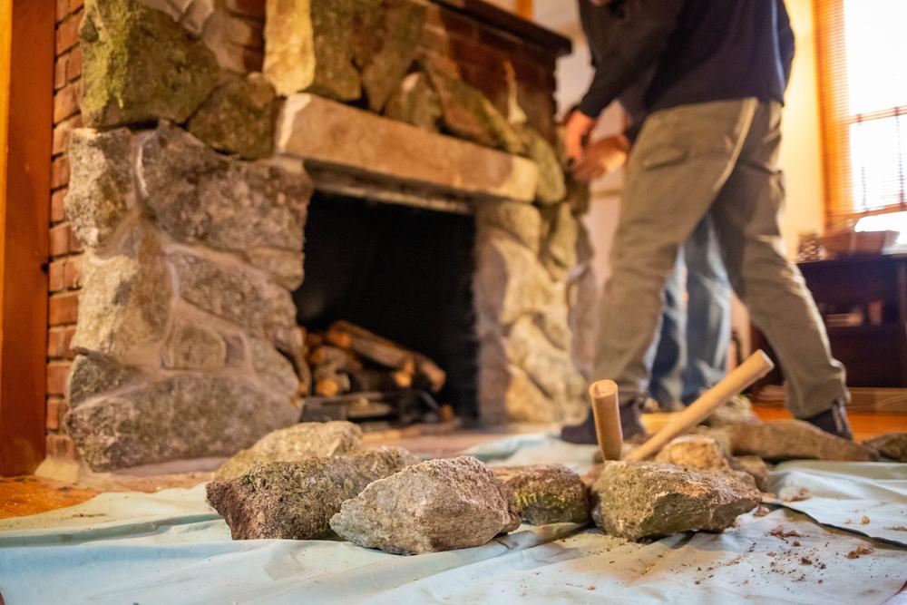 fireplace installment