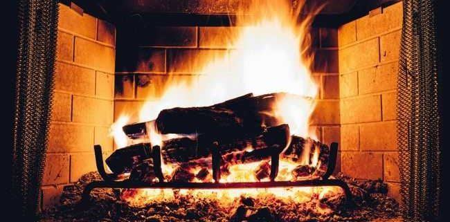 home fireplace
