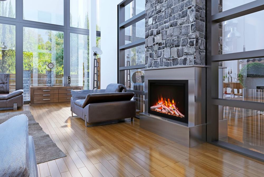 VanderWall Brothers fireplace and stone work