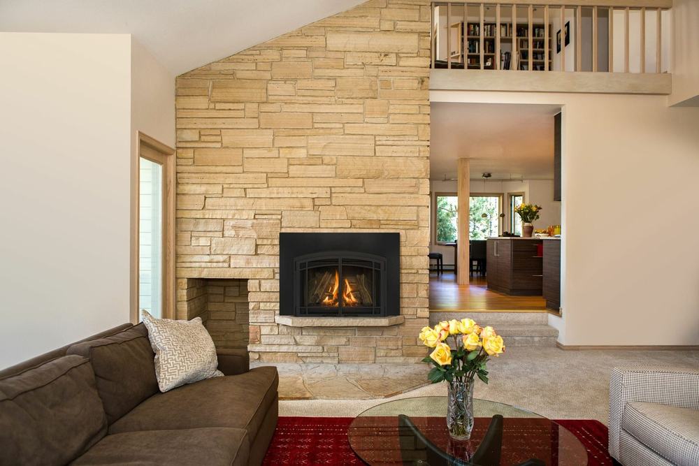 VanderWall Brothers fireplace and stone work