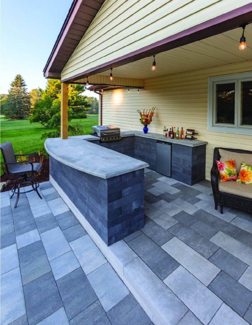 Paver and landscape stone work