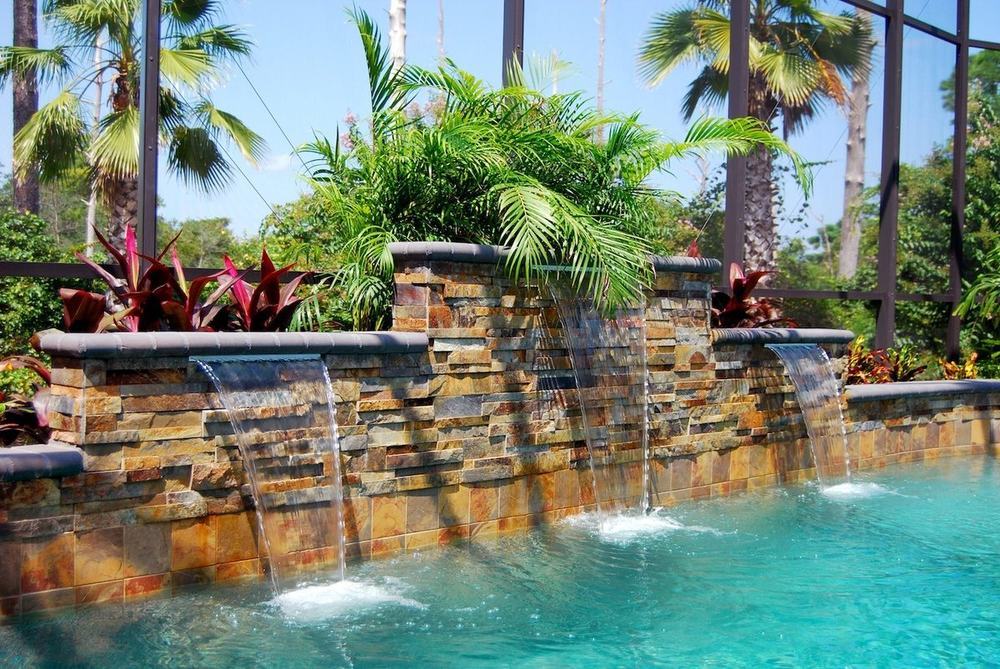 Stone and brick veneer
