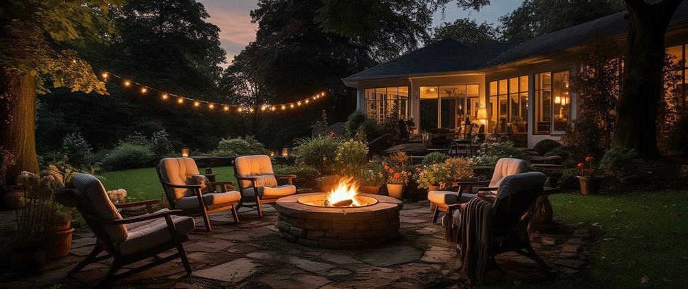 VanderWall Brothers fireplace and stone work