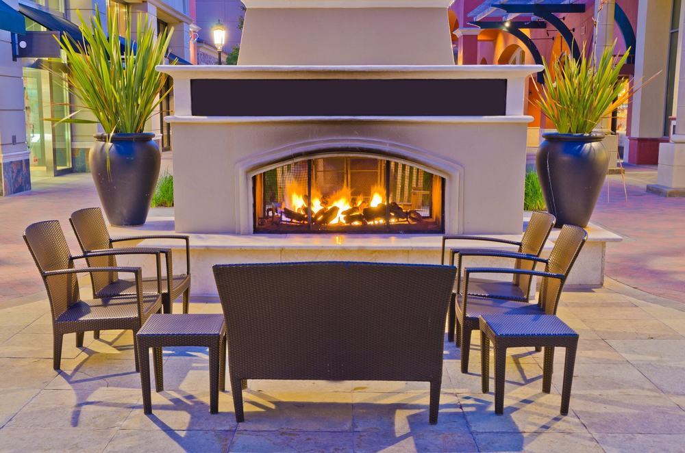 types of outdoor fireplaces