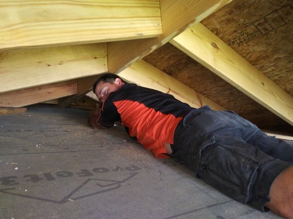Chimney and fireplace service work