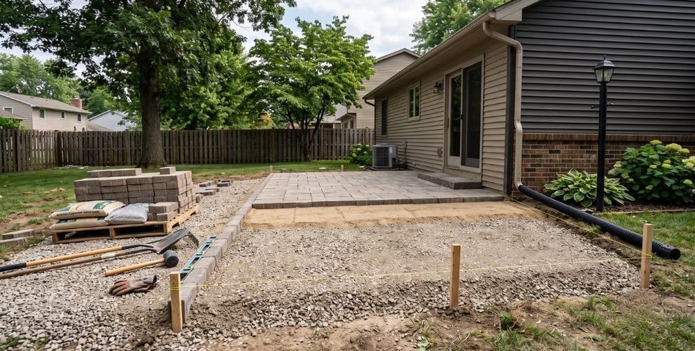 What to Know About Patio Drainage Before Choosing Pavers