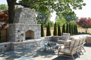 Outdoor Fireplace