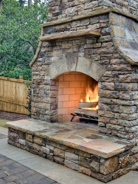 Outdoor Fireplace