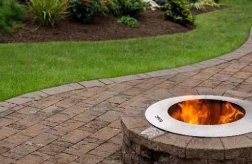 outdoor fire pit
