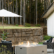 Outdoor fire feature