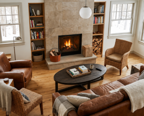 How Fireplace Placement Influences the Way Your Room Functions