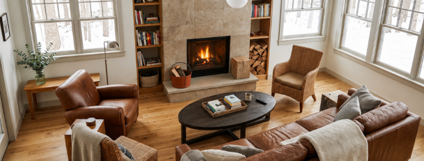 How Fireplace Placement Influences the Way Your Room Functions