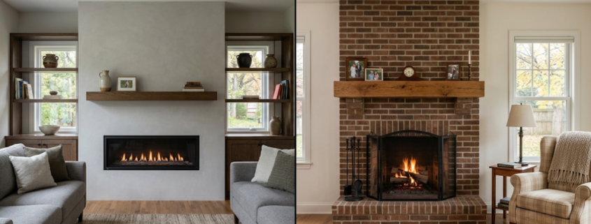 How to Choose the Right Fireplace Size: Proportions and Viewing Area